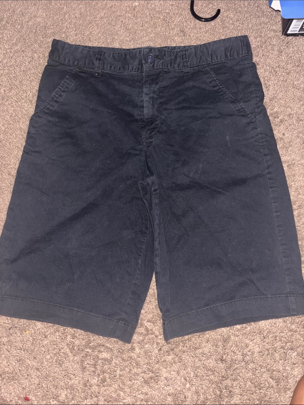 Cat & Jack Black Flat Front Men's Shorts